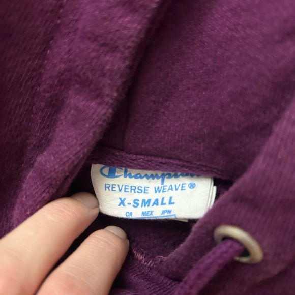 Women’s Champion Reverse Weave Hoodie Size XS - Picture 3 of 3